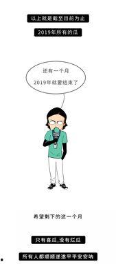 2019年吃瓜漫画,笑料百出，年度热点事件再现