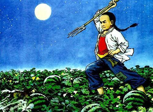 猹和吃瓜少年,猹与吃瓜少年的奇幻冒险之旅