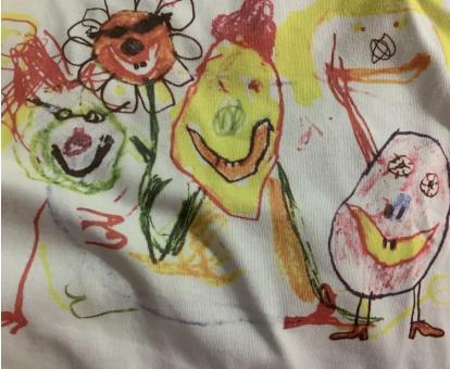 吃瓜小人的衣服图片